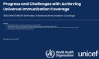 WUENIC Progress and Challenges