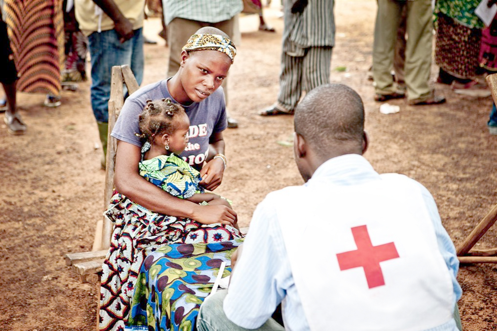 A Human African Trypanosomiasis  mobile unit in Côte d’Ivoire.