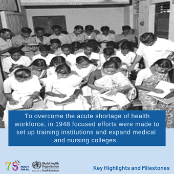 75 years of improving public health