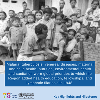 75 years of improving public health