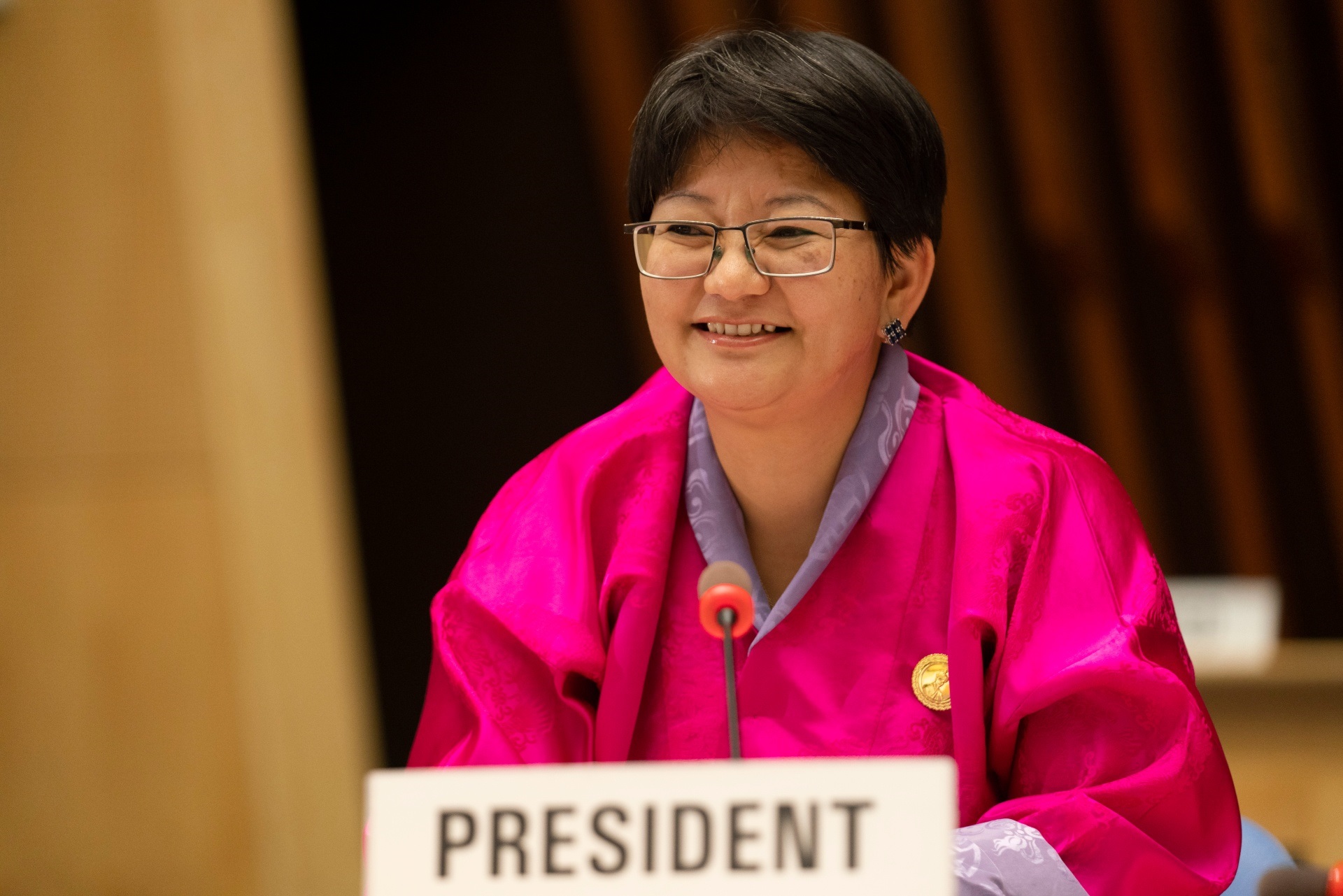 Mrs Dechen Wangmo.