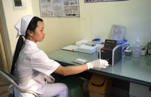 HIV/AIDS Testing in Dien Bien province in Vietnam